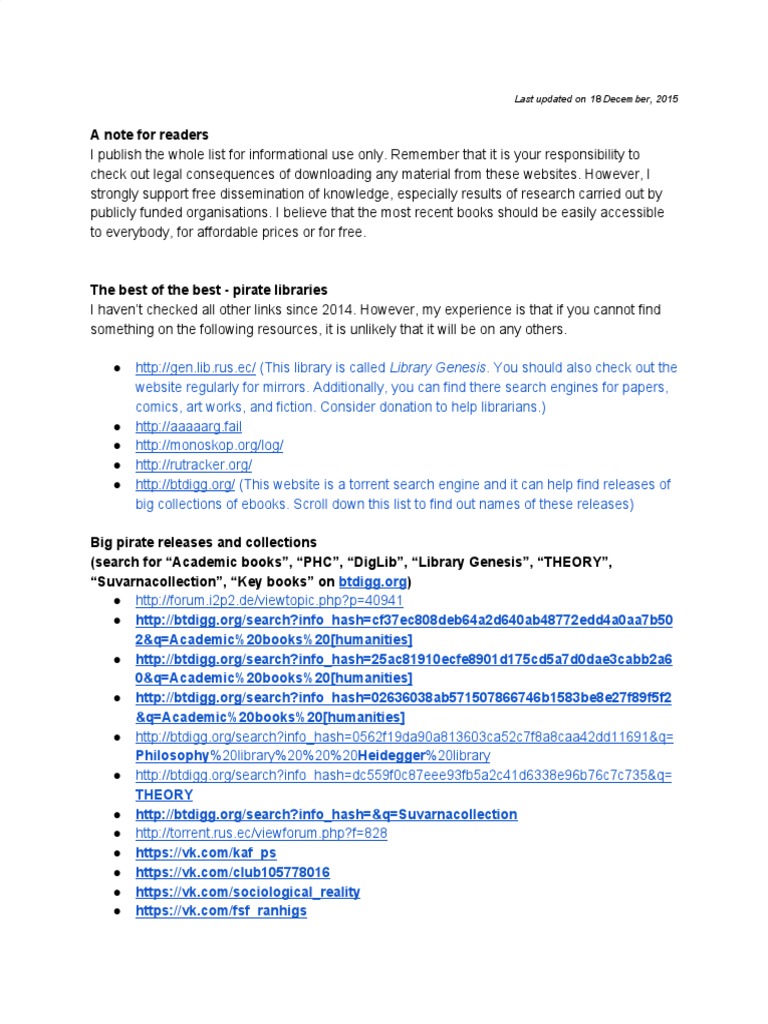 Book Libraries | PDF | E Books | Libraries