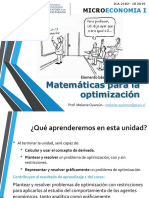 PUCV-Micro 1-Clases 1-Optimizacion PDF
