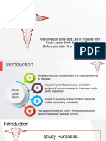 Acute Limb Ischaemia