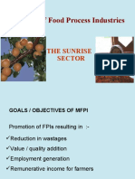 Ministry of Food Process Industries: The Sunrise Sector