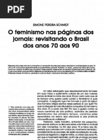 O Feminismo Nas Páginas Dos Jornais