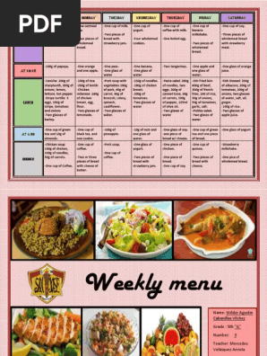 Weekly Menu