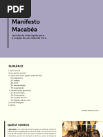 Manifesto Macabéa