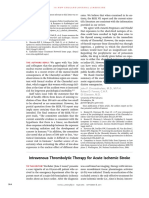 Intravenous Thrombolytic Thera