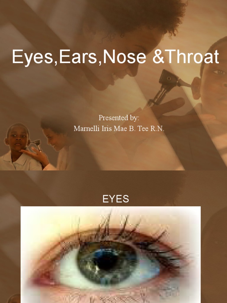 Ears, Eyes, Nose & Throat PDF Ear