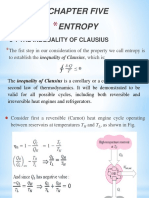 Chapter Five Entropy: 5-1 The Inequality of Clausius