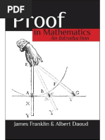 Proof in Mathematics - An Introd - Albert Daoud