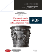 Juegos Funerarios Los Munera Gladiatoria PDF