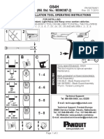 (Mil. Std. No.: MS90387-2) : Cable Tie Installation Tool Operating Instructions