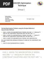 Optimization Technique Group 1