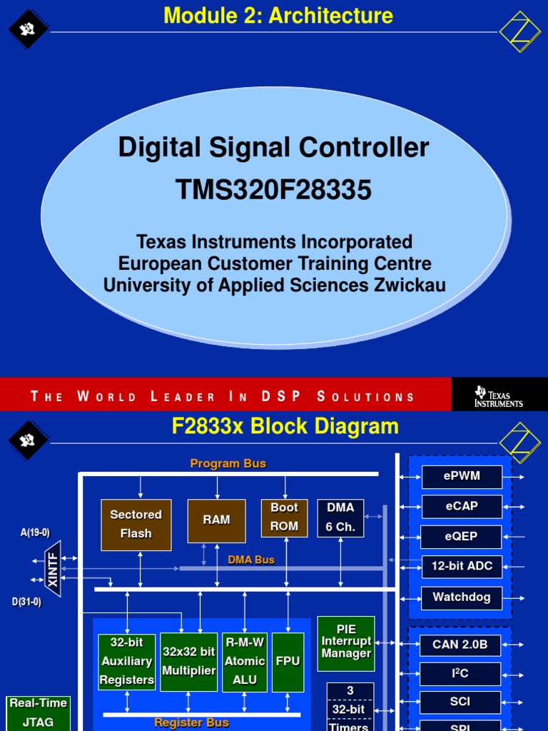 Digital Signal Controller TMS320F28335 PDF Booting Electronic