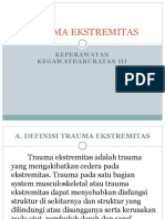 Trauma Ekstremitas