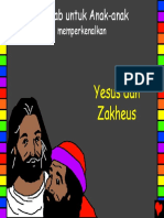 Jesus and Zaccheus Indonesian