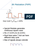 Pulse Width Modulation (PWM) : Square Wave