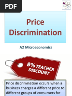 Price Discrimination: A2 Microeconomics