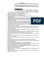 Experiment Procedure PDF