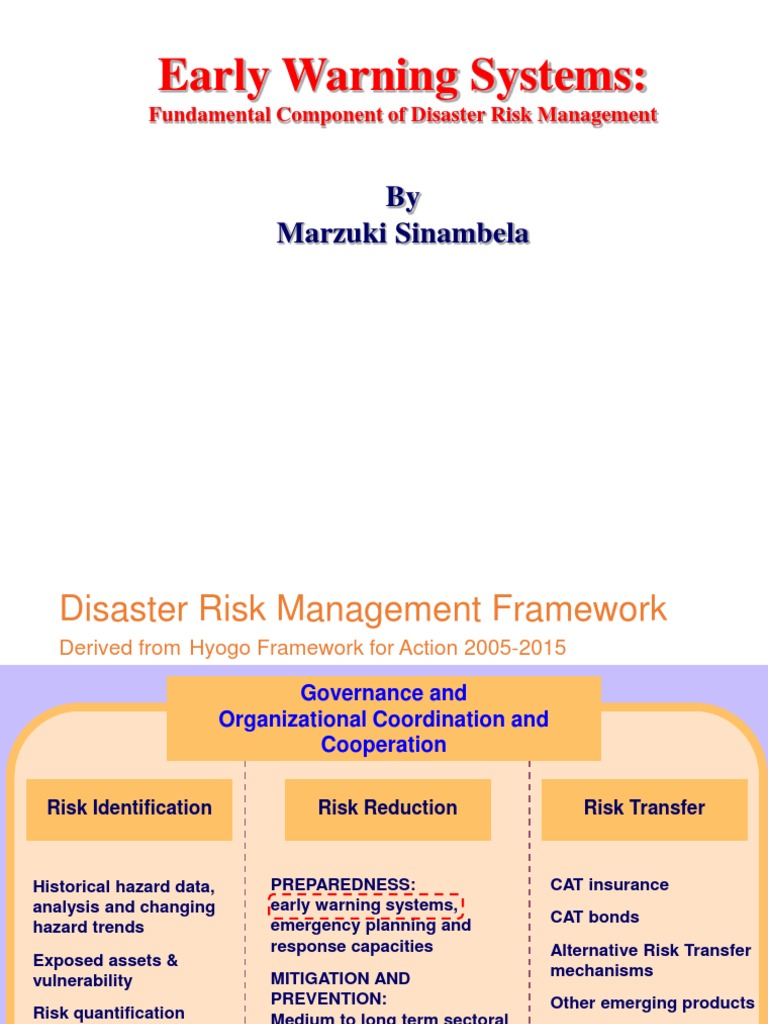 EWS Pertemuan2 | PDF | Disaster Risk Reduction | Emergency Management