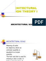 Architectural Design Theory I