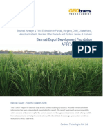 Basmati Crop Survey Report-3