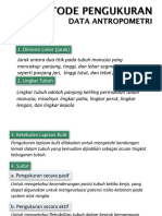 E6. Metode Pengukuran Antropometri