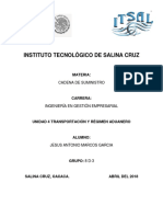 Instituto Tecnológico de Salina Cruz: Materia