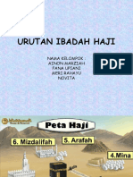 Urutan Ibadah Haji