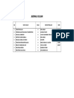 Jadwal Kuliah