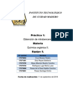 Practica 1 Obtención de Nitrobenceno