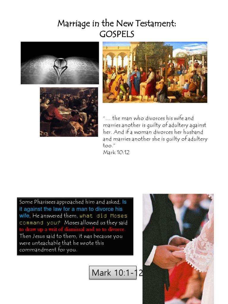 04B Marriage in The New Testament | PDF | Wife | First Epistle To The ...