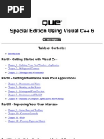 Special Edition Using Visual C++ 6.0