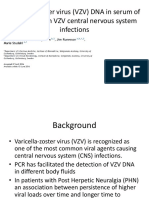 Varicella-Zoster Virus (VZV) DNA in Serum of Patients With VZV Central Nervous System Infections