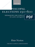 Oxford Classical Monographs Episcopal Elections 250-600