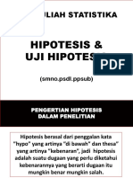 Statistika Hipotesis