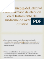 Letrozol Como Tratamiento Sindrome Poliquistico