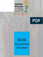 Spmu-Snrc: Commissionerate of Women & Child Development