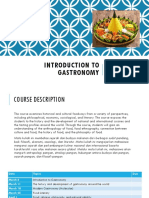 Introduction To Gastronomy: Meiliana 2019