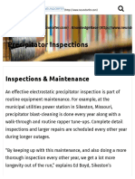 Inspections Maintenance