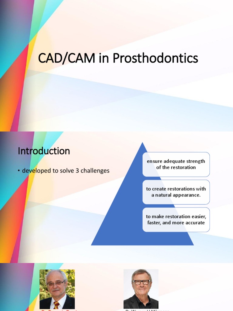 Cadcam in Prosthodontics Pedagogy | PDF | Dental Implant | Dentures
