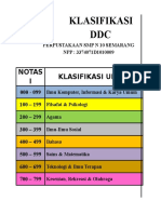 Klasifikasi DDC