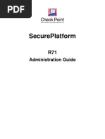 Check Point - Secure Platform R71 Administration Guide