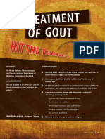 Treating Gout and Lowering Uric Acid Levels