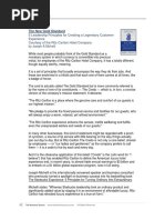 Ritz Carlton - Gold Standards | PDF
