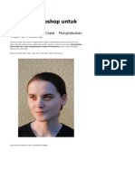 Tips Mudah Dan Cepat Menghaluskan Wajah Di Photoshop PDF