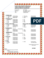 Susunan Panitia Resepsi Pernikahan