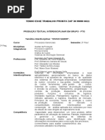 Processos Gerencias 2-3- TENHO ESSE TRABALHO PRONTO 38 99890 6611