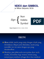 Ikon, Index Dan Simbol