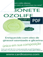 Sabonete Ozolife trata acne e manchas na pele