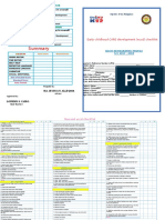 Early Childhood CARE Development (Eccd) Checklist: Scaled Score Interpretation