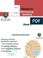 8. Research Methodology Sampling RM Dec 2017