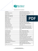 Prepositions After Verbs Explanation and Exercises